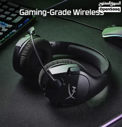 سماعات hyper x black edition wireless السماعه نضيفه وما تشتكي من اي شي 2