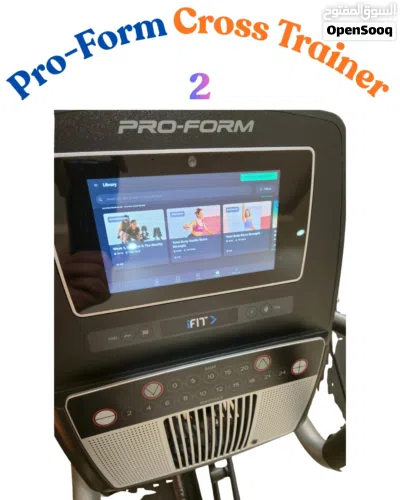 كروس ترينر بروفورم - شاشة سمارت ProForm Carbon E7 Elliptical Cross Trainer - Wi-Fi - Bluetooth 2