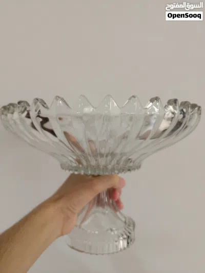 صحن زجاجي كبير 3
