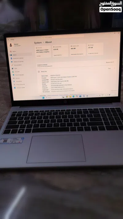HP RYZEN LAPTOP GEN7 4