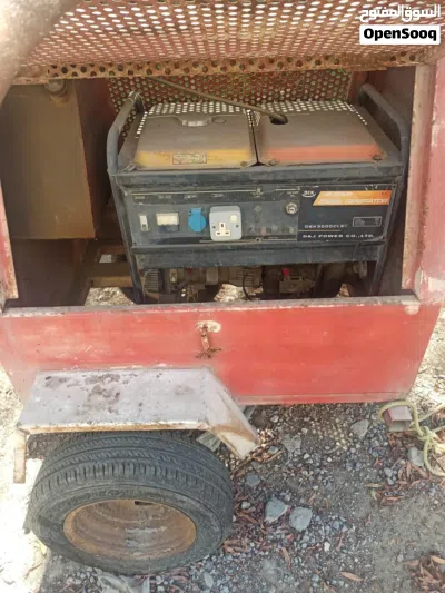 a truk with generator 2