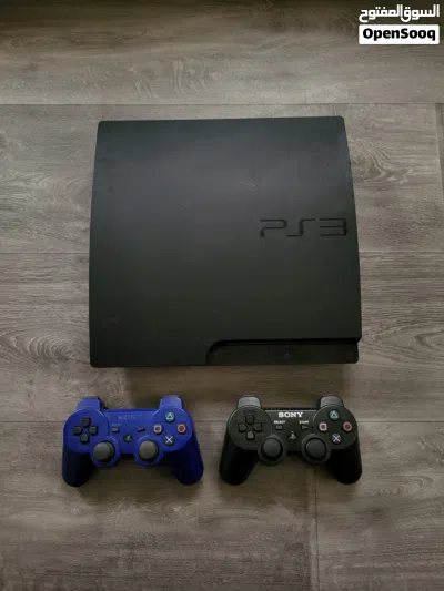 PS3 Slim 500GB مهكر بلايستيشن ثري سلم مهكر هارد 500 جيجا ضمان 10 ايام نظيف كرت بضاعة وارد 2