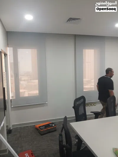 ستائر رول عازل حراري معتمه ستائر عموديه ستائر مستشفيات ستائر معدنيه ستائر خشبية ستائر دبل كست ستائر 3
