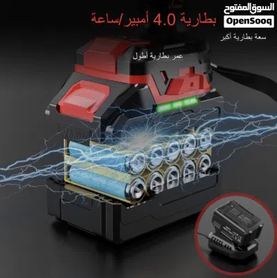 دريل لقمه عدد 2 ماركات Impact Wrench و Teeno 4