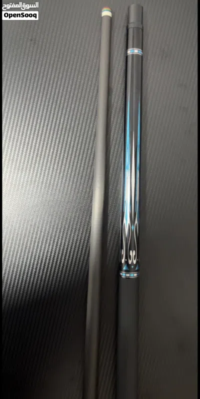 New billiard cue Carbon fibre shaft Tip 12.5mm 3