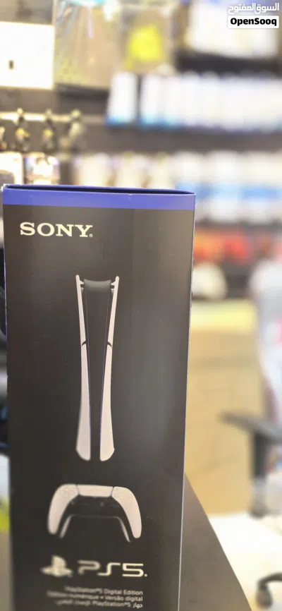 بلايستيشن 5 سليم ديجيتال 1 تيرا - جديد كلياً مع ضمان سنة استبدال Sony PS5 Slim Digital 825 gb SSD 3