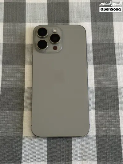 Iphone 15 pro max 256GB natural titanium used good condition 3
