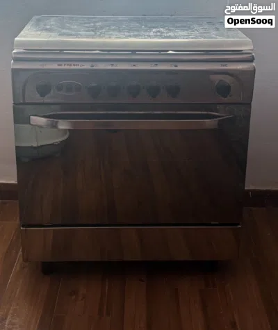 فرن غاز Fresh Luxe 5 عيون كهربائي أصلي بحالة ممتازة ونظيف جدًا 3