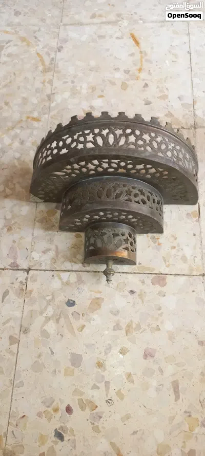نحاسيات فانوس تعليق اناره جانبيه صواني واباريق كله نحاس 4