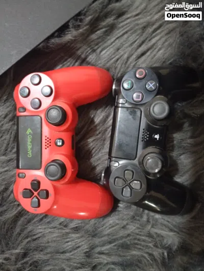 PS4 SLIM وسليم ومستعمل استعمال نظيف غير مفكوك وما خرب أو تصلح يعني حالته جيده جداً 3