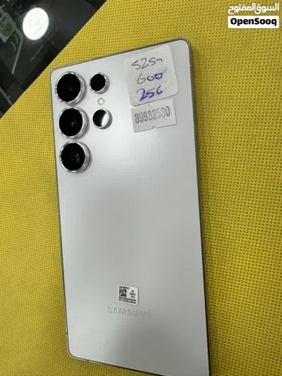 Galaxy S25 Ultra 256g مستخدم بحالة الوكاله مع فالة الشركه بسعر مغريي 2