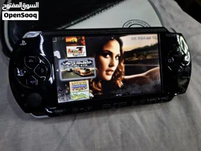 PSP SONY P1000 MODEL.BLACK COLOR 4GB SD CARD WITH 25 GAMES 4