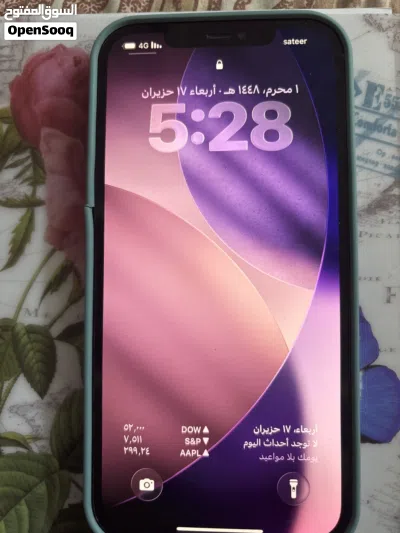 مستعمل بحاله جديد مافي أي خدش 12pro max 4