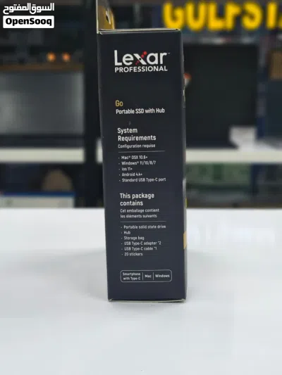 Brand New Lexar Portable 1TB SSD in Oman Gen 2 1 Year Warranty 3