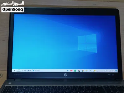 لابتوب HP ProBook ألومنيوم قوي وسريع جداً (12GB Ram + SSD) 4