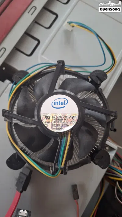 معالج Intel Core 2 Duo E6550 كامل بالمبرد متاعه مستعمل 3