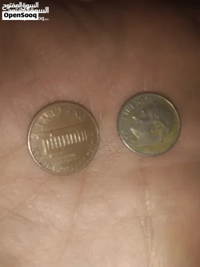 عمله امريكيه نادره 1سنت من البرونز 1977 للجادين لأعلى سعر واتس امنيه التواصل 2