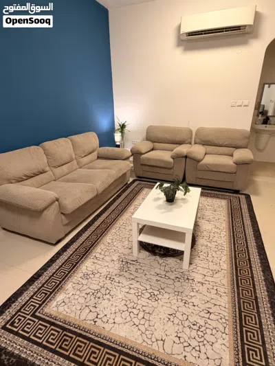 طقم كنب فخم كامل مع طاولات وسجادة SOFA SET & Coffe Tables 3