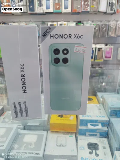 honor x6c l يدعم NFC 42 ,بالتوصيل 3