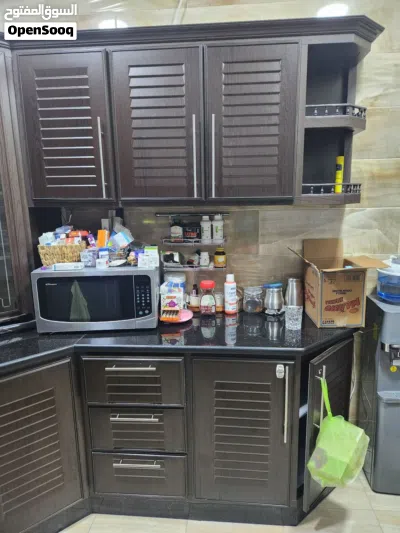 مطبخ المنيوم مع رخام والمغسله مقاس 270×285 في العقبة 4