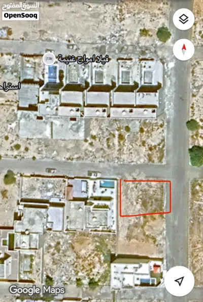 قطعة ارض في مقسم سياحي علي البحر غنيمة الخمس 2