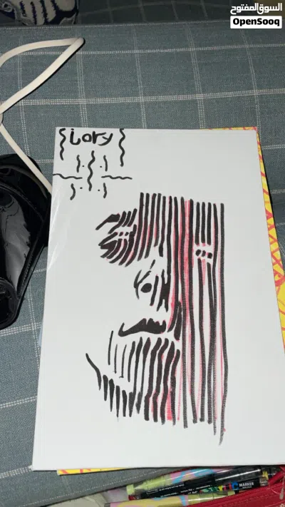 ارسم لوحات على حسب الطلب و كل شي ارسم عليه 3