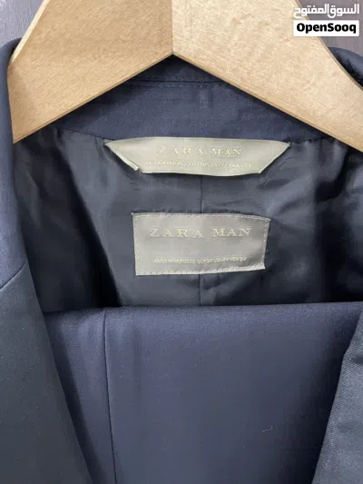 بدلة ماركة زارا الفئة الذهبية سعر الشراء 120 دك Black Suit Gold Label by Zara Purchased at KWD 120 4