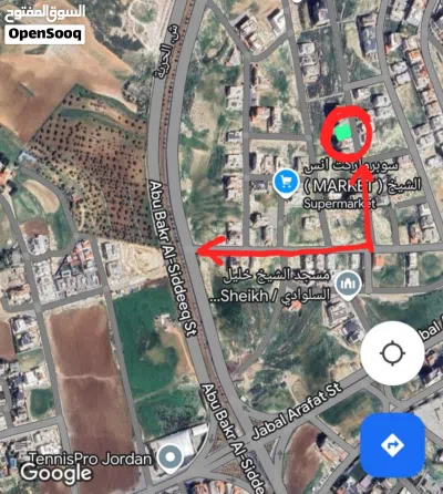 قطعة ارض مميزة ضمن مشروع نقابة المهندسين باطلالة مميزة على منطقة عميش 3