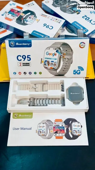 smartbarry c95 اقوى ساعة باحدث معالج عشان الألعاب والتطبيقات الجديدة كلها 4