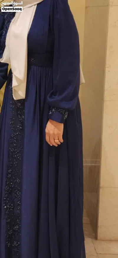 Elegant Embroidered Evening Dress – multiple Colors available 4