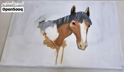 لوحة رسم حصان بمقاس 20cm×30cm سعر قابل للتفاوت 2
