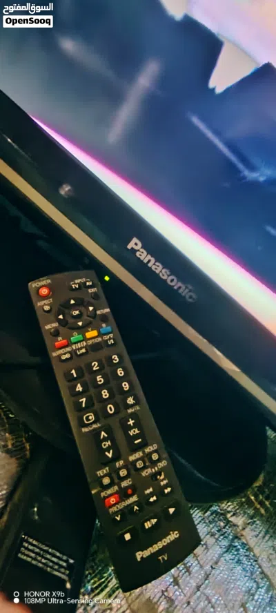 بانسونيك 37بوصه Panasonic وارد السعوديه موصفات الجوده السعوديه شاشه ماليزيا شركه متانه وجوده فوق ا 3