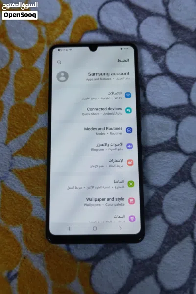 سامسونك Samsung Galaxy A42 5G ذاكرة 128+4 ويجي وياه رام 32GB هدية 4