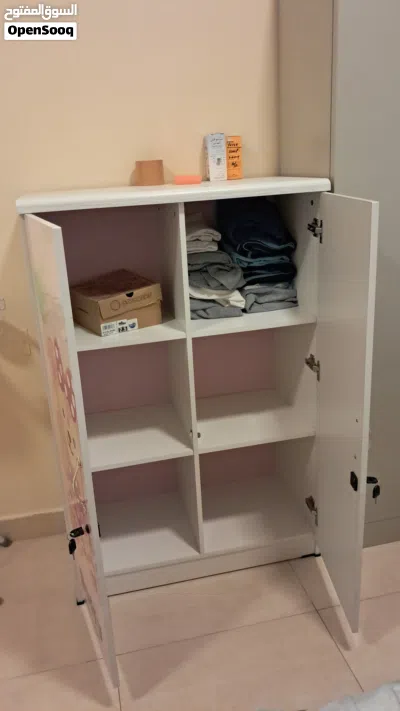 2 Steel Cabinets and 1 Kids cabinet 3
