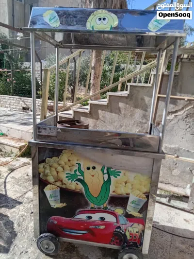عربية ذرة وبطاطا 3