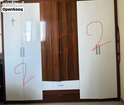 King size bed and 6 door wardrobe 2