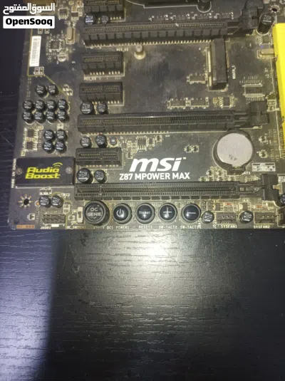 لوحة أم MSI Z87 MPOWER MAX الجيل الرابع أحترافيه 3