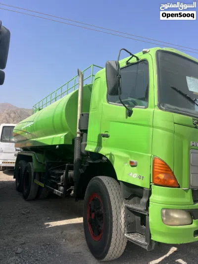 بيع تنكر اخضر هينو 5000 الف جالون موديل 2008 3