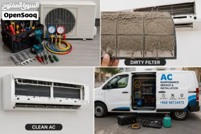 AC Repair, Gas Filling, Installation & Maintenance - Muscat 24/7 2