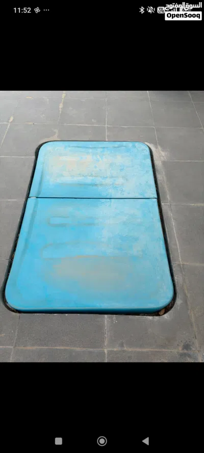 حوض سباحة فايبر جلاس جديد 5x7 2