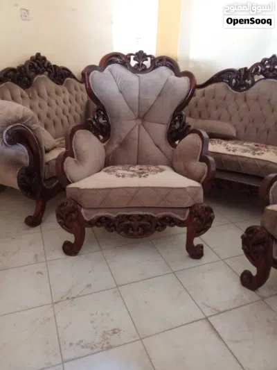 طقم جلوس دمياطي ورواسي جوز سراير دمياطي . 3