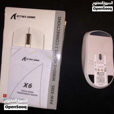 Attack shark mouse x6 ماوس اتاك شارك x6 3