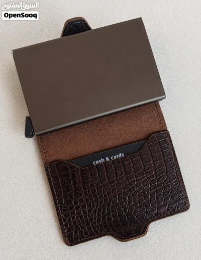 Secrid Double Wallet Leather & Aluminum Material With RFID 2
