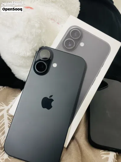 Iphone 16 Black 128GB بطارية 100% مع كفالة 2