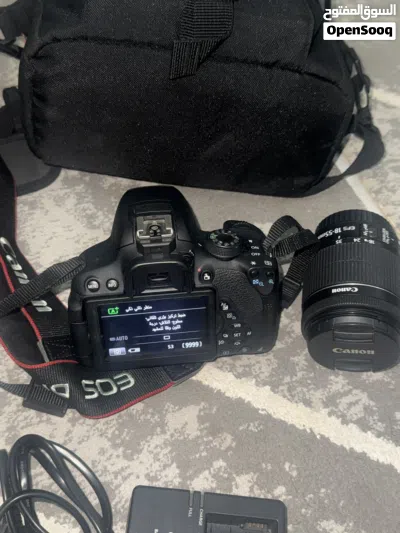 كاميرا كانون canon 700D شبه جديده للبيع بسعر مناسب 2