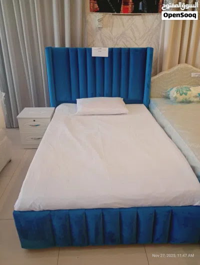 سرير 120×190 سم مع مرتبة Bed 120x190cm With Mattress 4