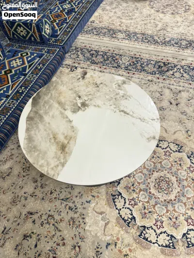 Modern Marble Round Coffee Table ( 2 Pieces Available ) 2