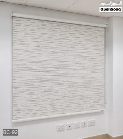 ستائر رول عازل للشمس والحرارة Roller & Zebra Blinds – Sunlight and Heat Resistant 3