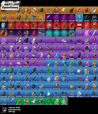 حساب فورت نايت للبيع فل اكسس 2