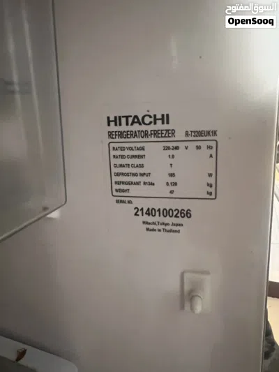 Hitachi Refrigerator Double Door For sale 2